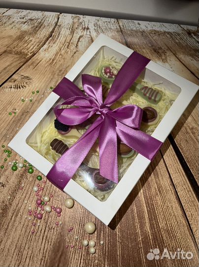 Цветы из бельгийского шоколада