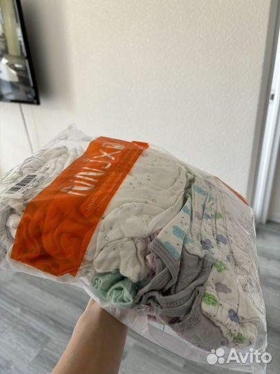Детские вещи пакетом на девочку 56 62 74 86 90