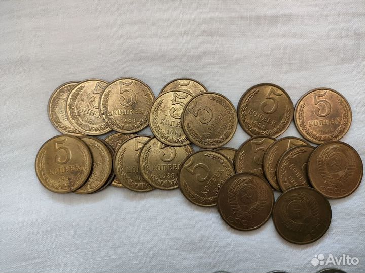 Монеты СССР копейки