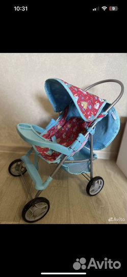 Коляска для кукол складная Demi Star