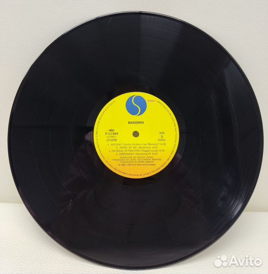 Madonna LP Japan 1982-1983 VG