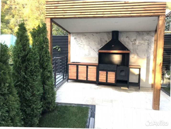 Мангал С крышей