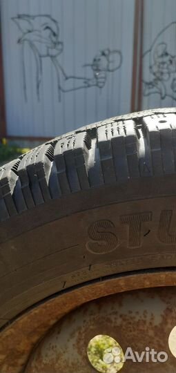 Зимнее шины на дисках 14 диаметра