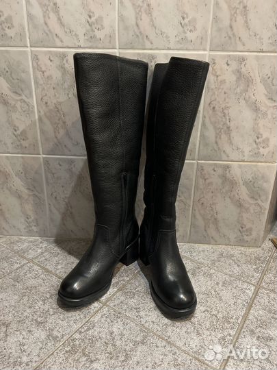 Зимние кожаные сапоги мех Ральф Ralf Ringer