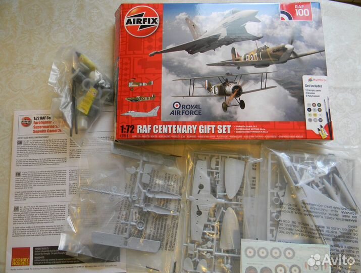 Airfix A50181 100 лет RAF 3в1 1/72