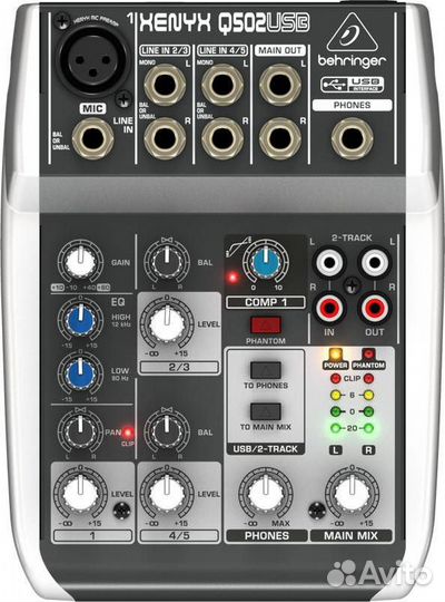 Микшерный пульт Behringer Q502USB