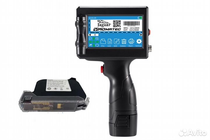 Маркиратор ручной принтер сольвентные чернила