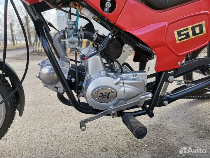 Трехколесный грузовой мопед зид 50-02 50/100сс