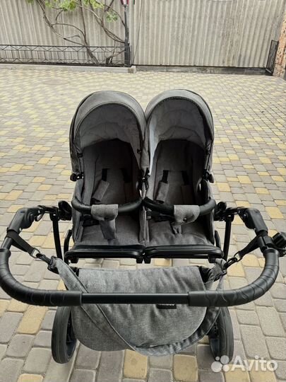 Коляска для двойни 3 в 1