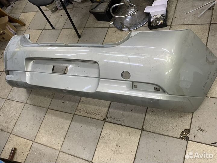 Задний бампер logan 2