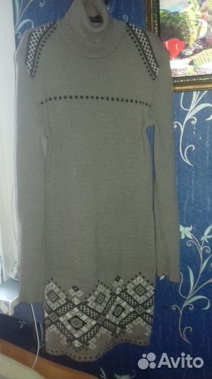 Теплое платье