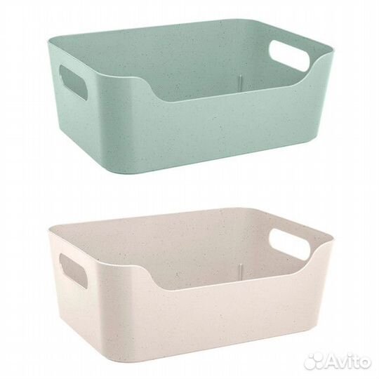 Корзина эконова Scandi 34х24х14см 10л с ручками пл