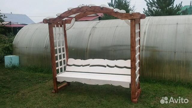 Пергола из дерева