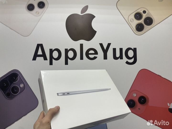 MacBook Air/Pro M1/M2 8gb 8/256GB Все Цвета