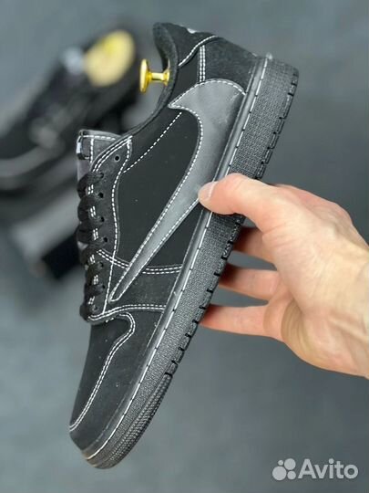 Nike Air Jordan 1 Low Travis Scott Black Phantom