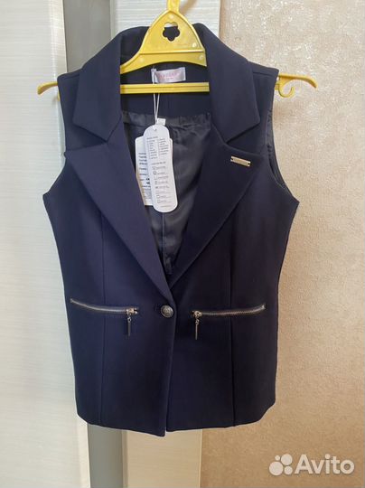 Жилетка для девочки школьная 122