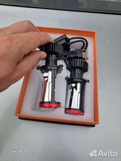 Светодиодные#лампыh4#мини#линзы