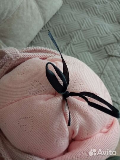 Шапка зимняя с натуральным помпоном