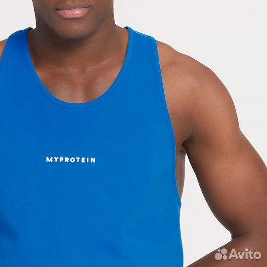 Майка-стрингер Myprotein Originals - True Blue