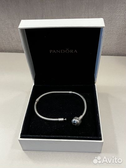Pandora браслет moments базовый из серебра