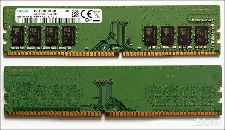 16Gb (2x8Gb) DDR4 Samsung 2666 MHz