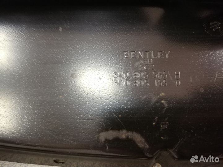 Bentley Continental Gt накладка порога панель