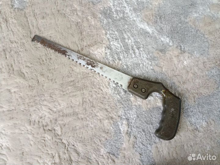 Ножовка по дереву ручная дрель рубанок СССР
