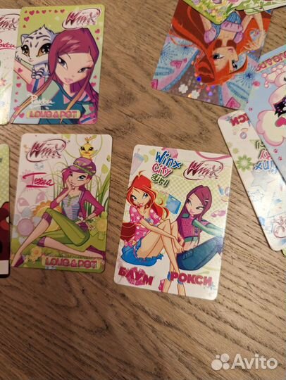 Карточки Винкс коллекционные