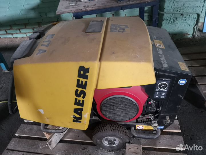 Компрессор бензиновый передвижной