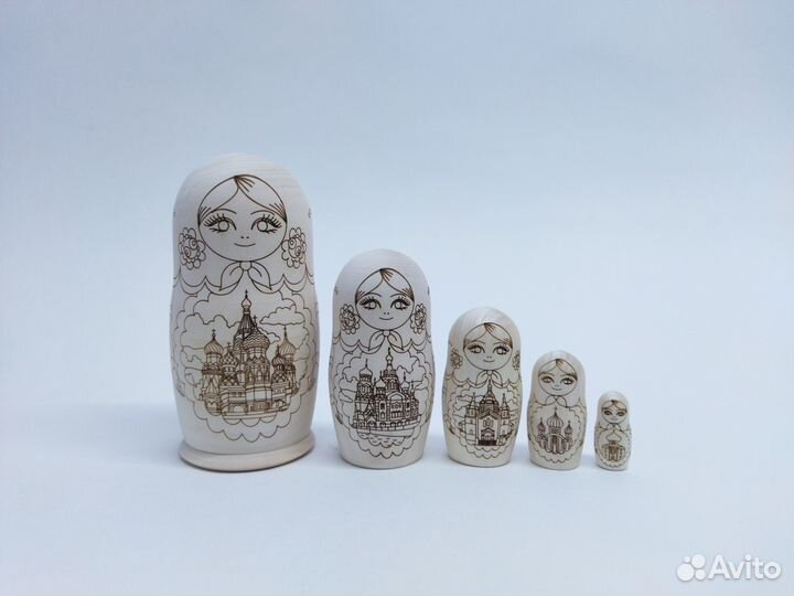 Матрёшка 5 мест Собор