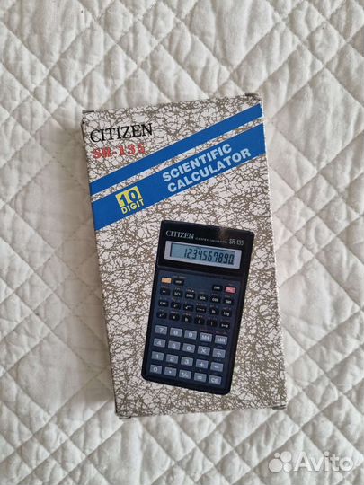 Инженерный калькулятор citizen