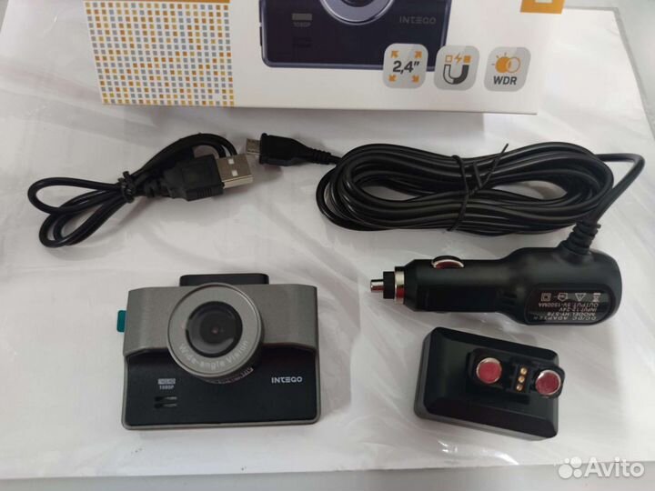 Видеорегистратор intego VX-850 FHD, магнитный