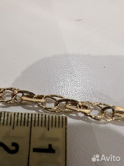 Цепь золотая женская