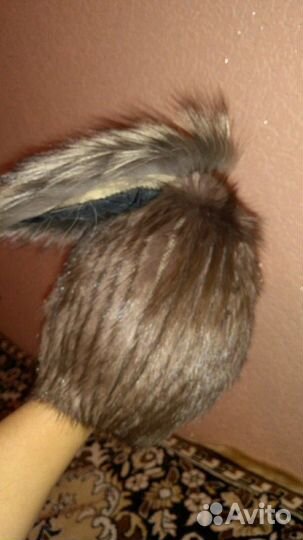 Шапка зимняя(52) кролик