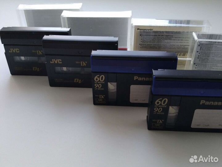 Видеокассеты miniDV, цена за 4 шт