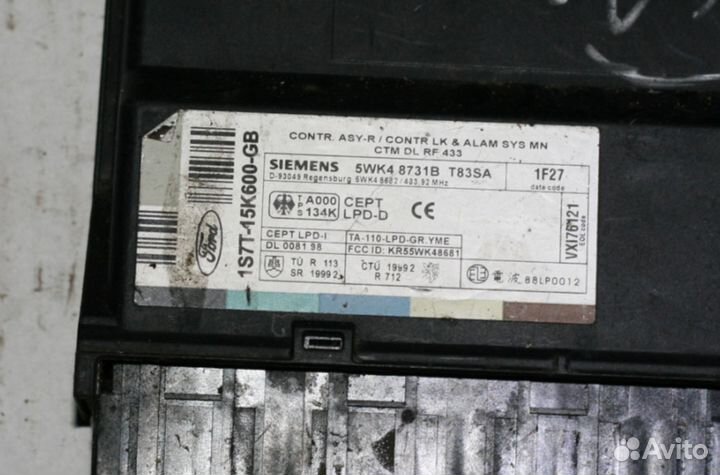 Ford Mondeo 3 блок комфорта Форд Мондео