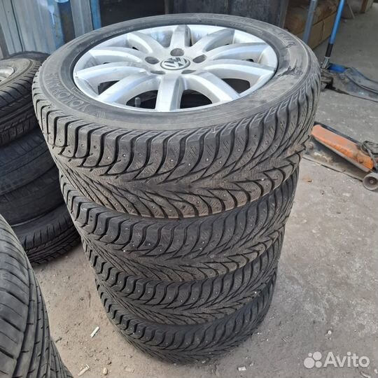 Зимние колеса 205 55 16 оригинал vw