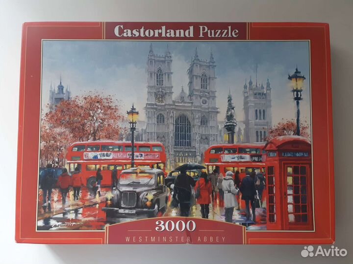 Пазл Лондон 3000 деталей (castorland puzzle)