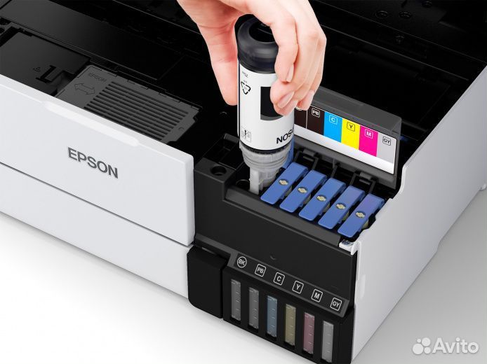 Цветное струйное мфу Epson L8160