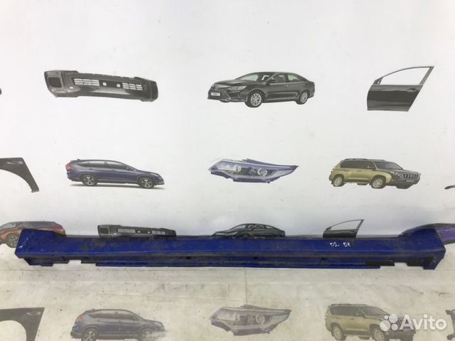 Накладка порога левая Subaru Impreza