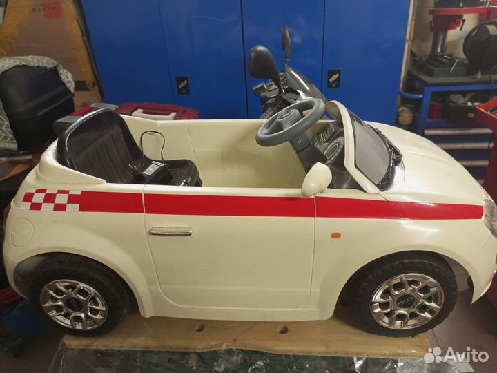 Детский электромобиль фиат 500