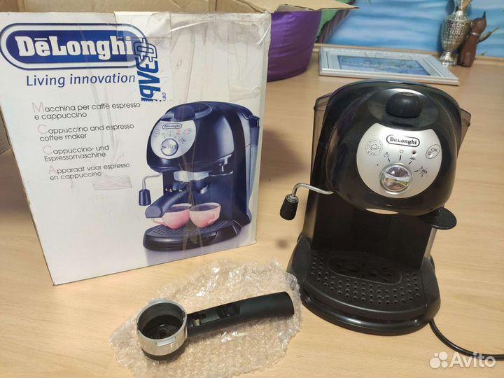 Кофемашина delonghi рожковая