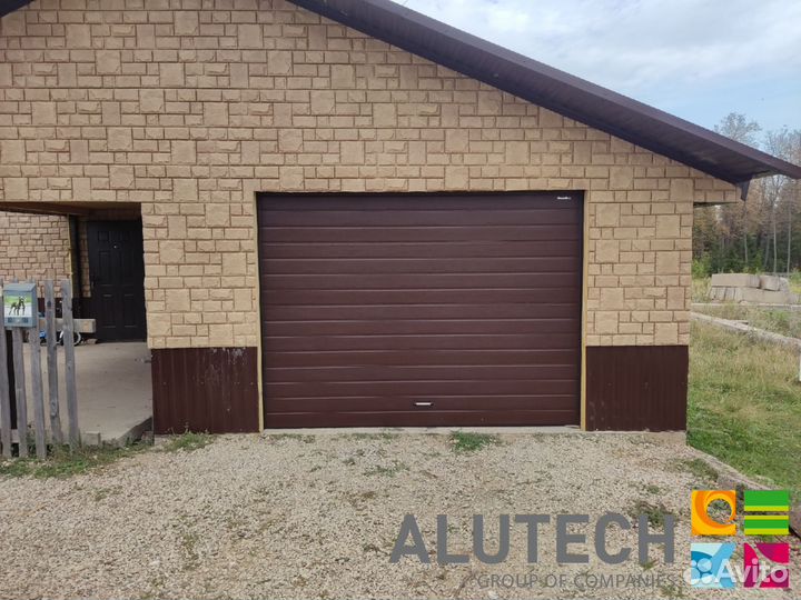 Ворота гаражные alutech
