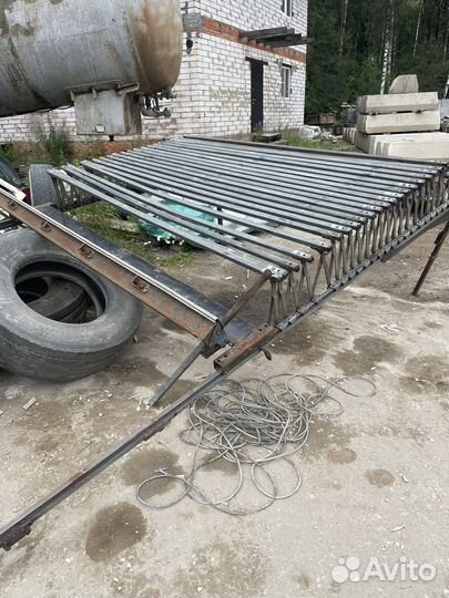 Сдвижная крыша на полуприцеп