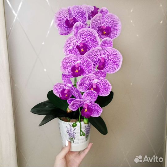 Орхидея из латекса