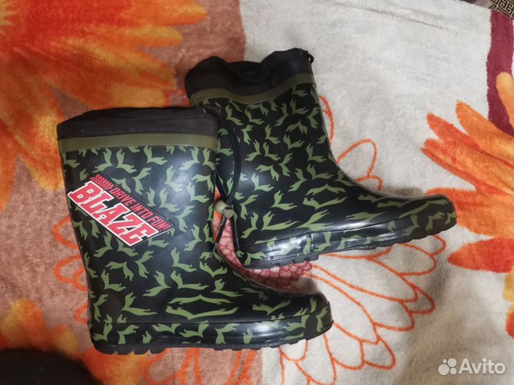 Резиновые сапоги 35 размер