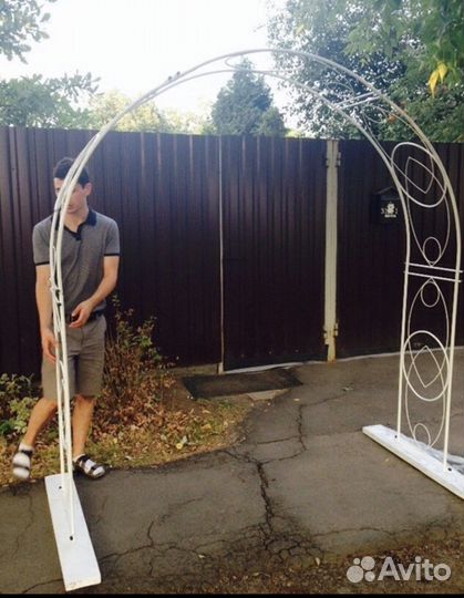 Арка свадебная кованая 