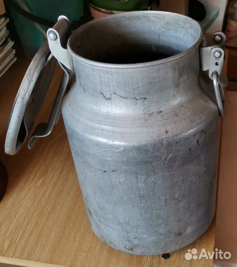 Фляга - бидон алюминиевая 10 л