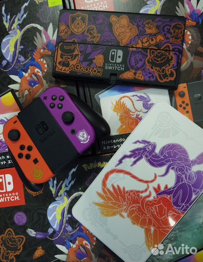 Nintendo switch oled pokémon edition прошитый