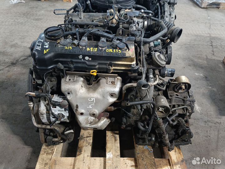 Двигатель Nissan Primera P12 QG18